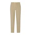 Vince Hemp Drawstring Trousers In Neutral