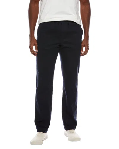 Vince Hemp Linen-blend Drawstring Pant In Multi