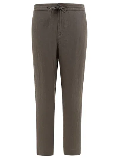 Vince Hemp Trousers In Gray