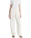 Vince Hemp Wide-leg Utility Pants In White