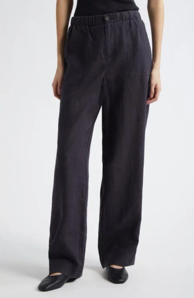 Vince Hemp Utility Pants In Blue