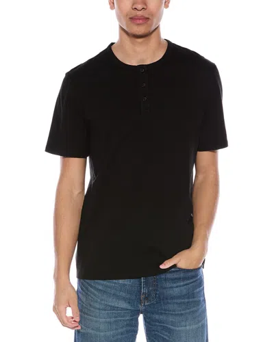 Vince Henley Shirt In Black