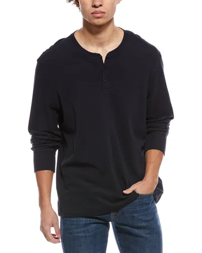 Vince Henley Shirt In Black