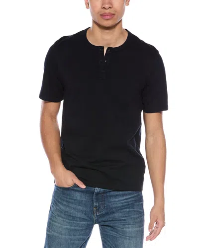Vince Henley Shirt In Blue