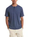 Vince Henley Shirt In Blue