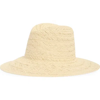 Vince Herringbone Weave Panama Hat