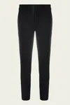 Vince High Rise Cigarette Pant In Black
