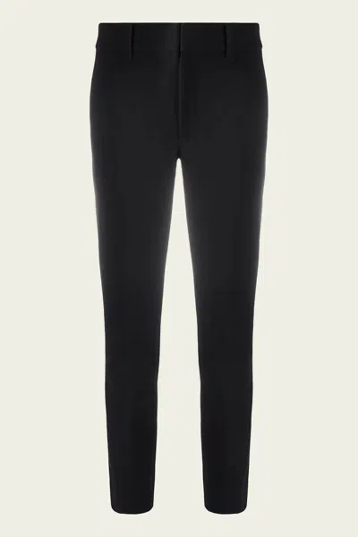 Vince High Rise Cigarette Pant In Black