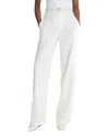 Vince Double Waist Cotton Twill Pants In Off White