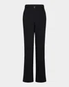 Vince High-rise Slim Flare Pants With Belt