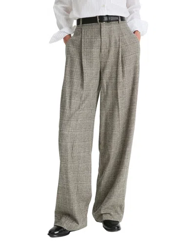 Vince Pleated Pants In Heritage Grey