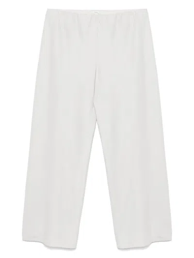 VINCE HIGH WAIST COTTON BIAS PANT