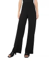 Vince High Waist Crepe Biased Pants In Black