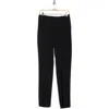 Vince High Waist Pleated Pants In Black