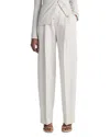 Vince High-waist Tailored Wide-leg Pants In Salt Glass