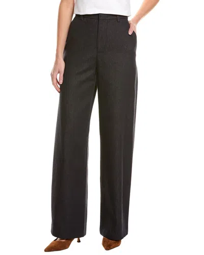 VINCE VINCE HIGH WAIST TWILL WIDE LEG PANT