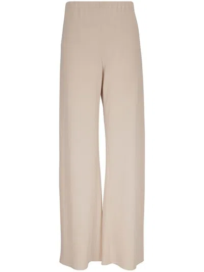 Vince High-waist Wide-leg Trousers In Neutrals