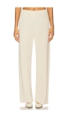 Vince High Waisted Bias Pant In Neutral