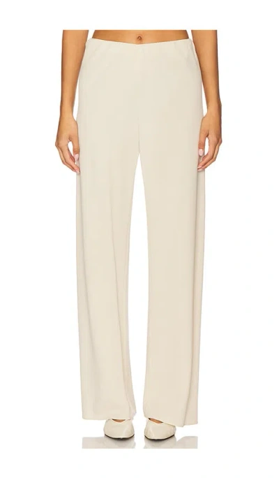 Vince High Waisted Bias Pant In Neutral