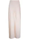 Vince High-waist-hose In Satinoptik In Weiss