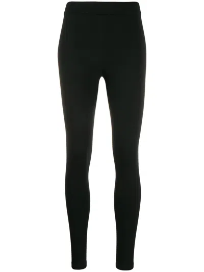 Vince High-waisted Leggings In Black