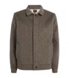 Vince Houndstooth Overshirt Jacket Jackets Brown In Brown