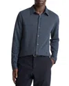 Vince Houndstooth Button-up Shirt In Multi