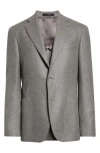 Vince Iker Slim Fit Cashmere Sport Coat In Gray