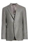 Vince Iker Slim Fit Cashmere Sport Coat In Pearl Grey