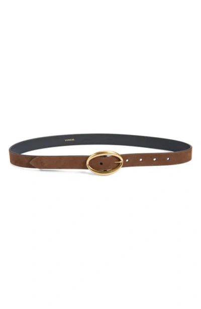 Vince Isla Suede Belt In Brown