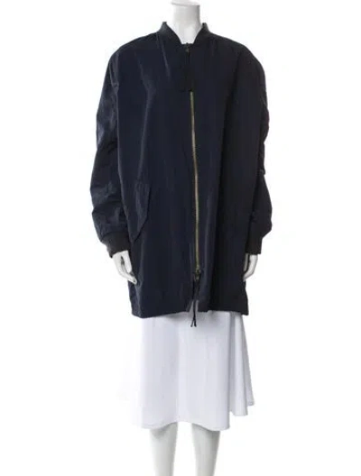 Pre-owned Vince Jacket In Blue