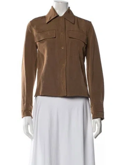 Pre-owned Vince Jacket In Brown