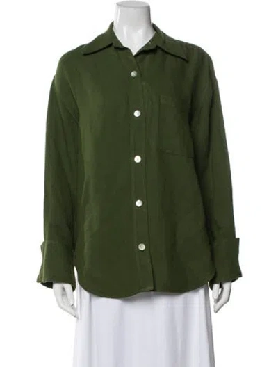 Pre-owned Vince Jacket In Green
