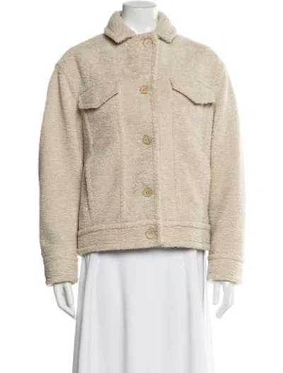 Pre-owned Vince Jacket In Neutral