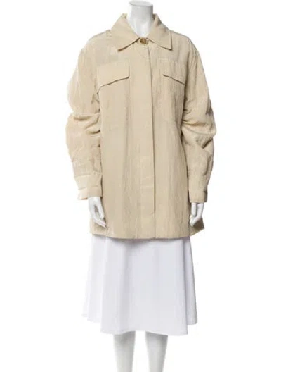 Pre-owned Vince Jacket In Neutral
