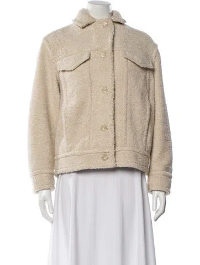 Pre-owned Vince Jacket In Neutral