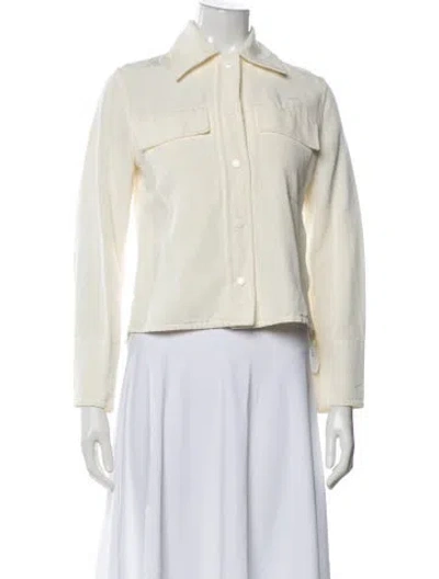 Pre-owned Vince Jacket In Neutral