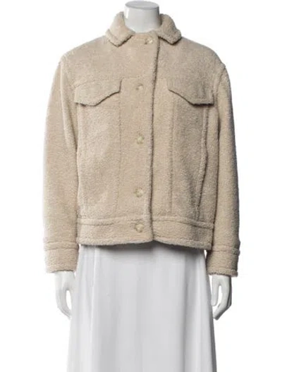 Pre-owned Vince Jacket In Neutral