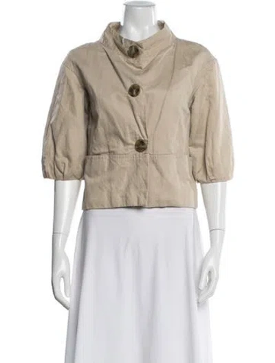 Pre-owned Vince Jacket In Neutral