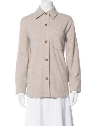 Pre-owned Vince Jacket In Neutral