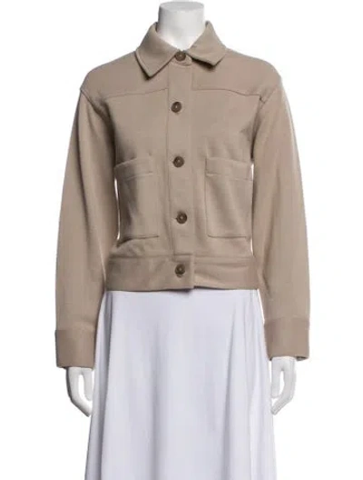 Pre-owned Vince Jacket In Neutrals