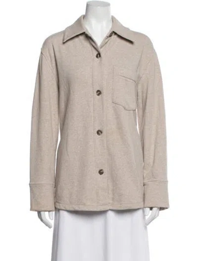 Pre-owned Vince Jacket In Neutrals