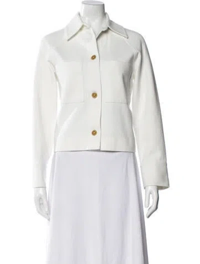 Pre-owned Vince Jacket In White