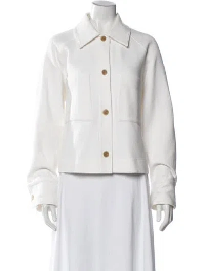 Pre-owned Vince Jacket In White