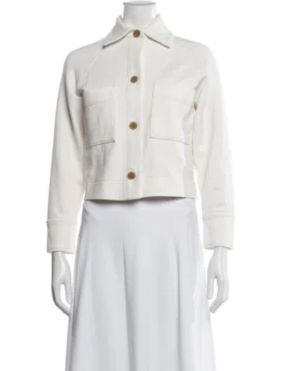 Pre-owned Vince Jacket In White