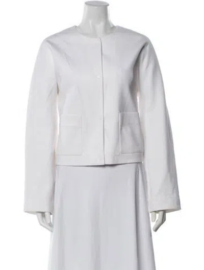 Pre-owned Vince Jacket In White