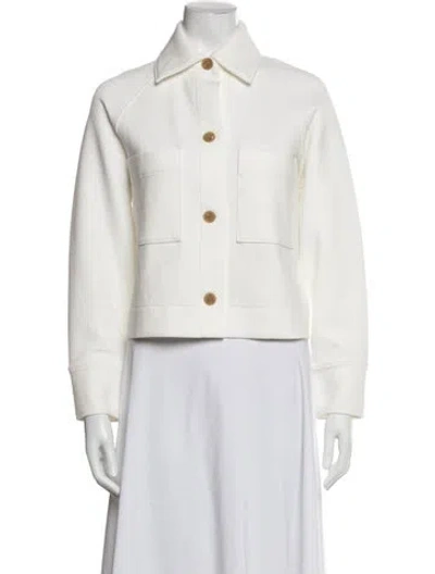 Pre-owned Vince Jacket In White