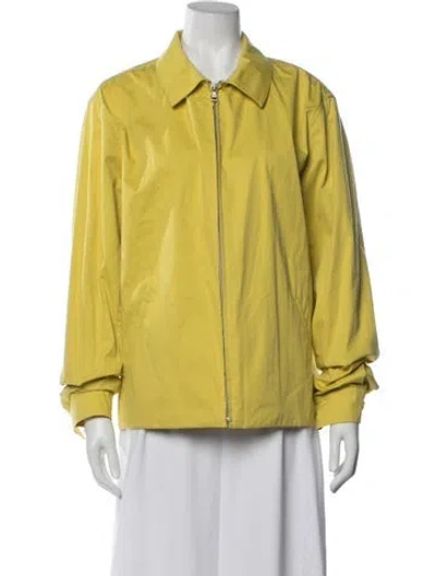 Pre-owned Vince Jacket In Yellow