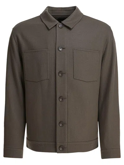 Vince Jackets Grey In Green
