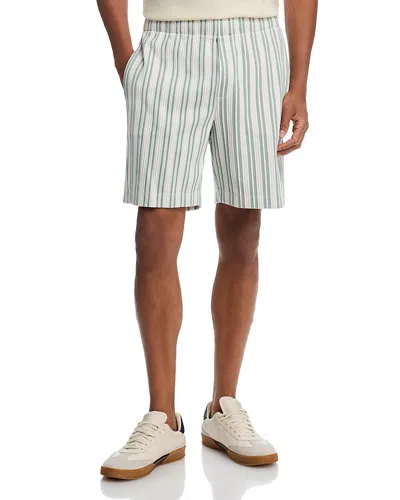 Vince Jacquard Striped 7.5 Shorts In Multi
